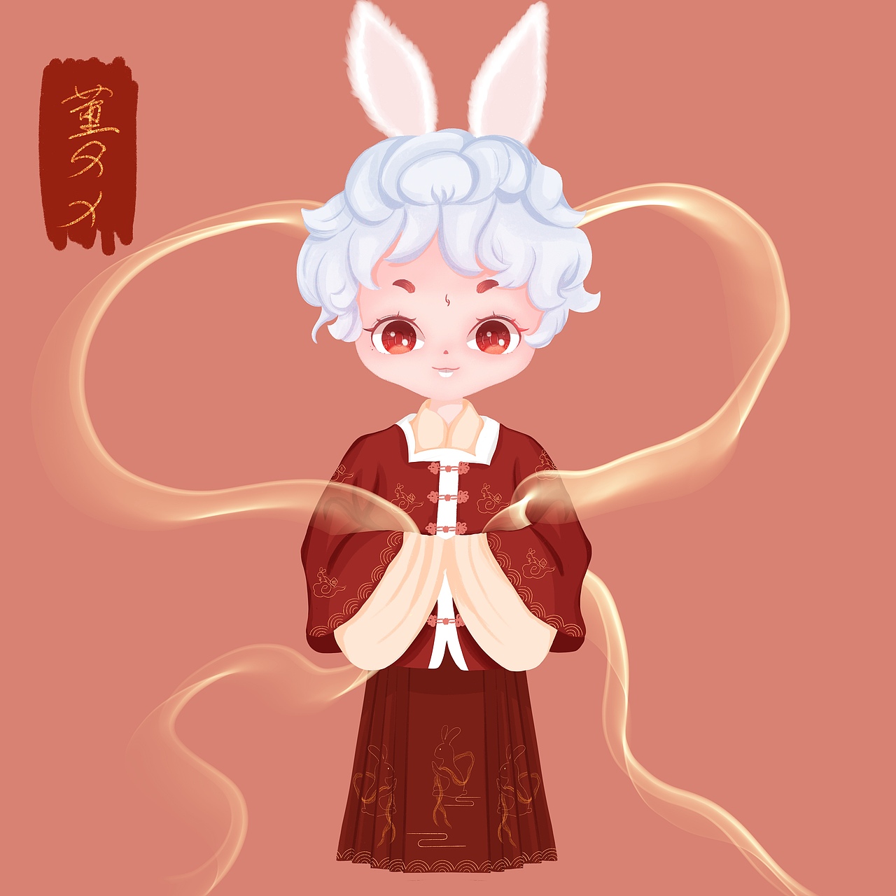 兔子（图ZMzI2NTA4ODc2） - 创作习作 - 站酷设计师董又X原创素材 - 站酷ZCOOL