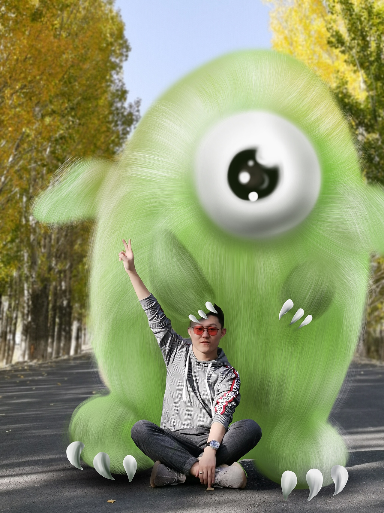 最潮小怪兽（图ZMTk0OTEyMjQ4） - 绘画 - 站酷设计师Jerry田野原创素材 - 站酷ZCOOL