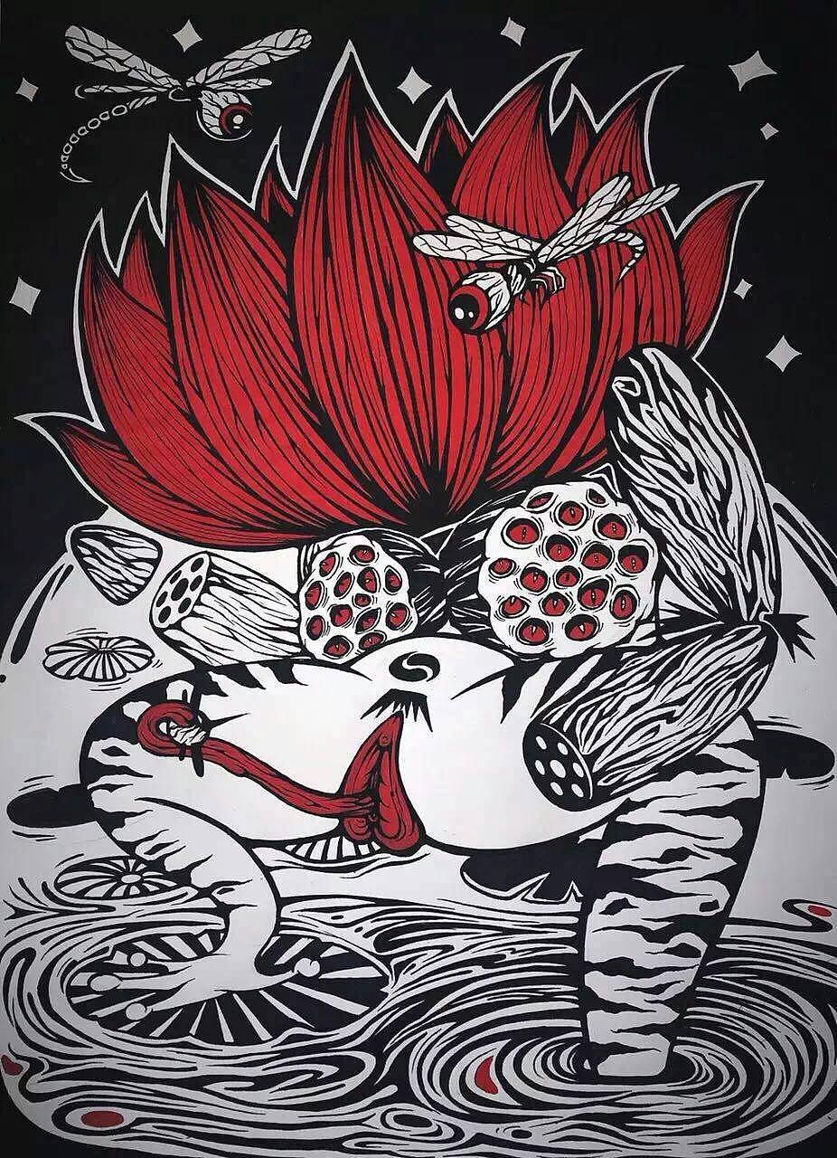 。（图ZNjk0MjI5NjA=） - 艺术插画 - 站酷设计师范迪安原创素材 - 站酷ZCOOL