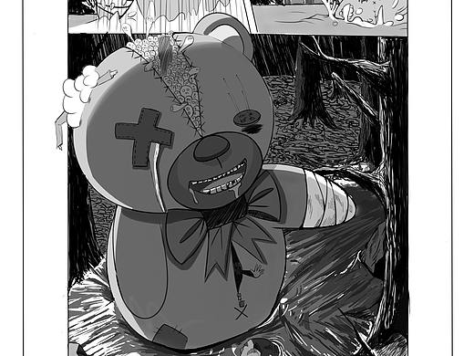 黑白漫画