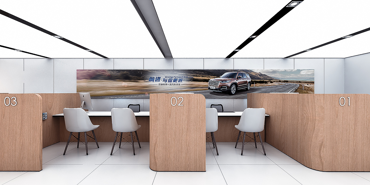 长安汽车2018年店面终端形象设计