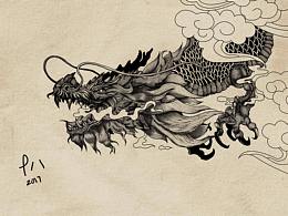 插画作品之一