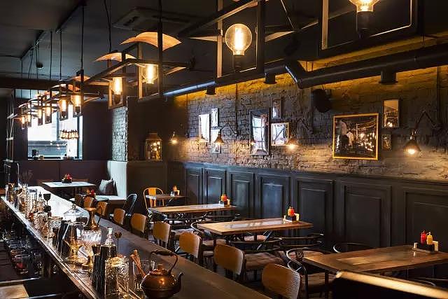 乌克兰Benedict daily工业风餐吧设计