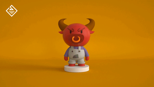 Angry Cattle受气牛二推三展示（图ZMjMzNjI0MDg4） - 玩具 - 站酷设计师今逸原创素材 - 站酷ZCOOL