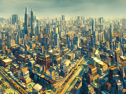 #AI创作实验室#城市