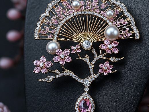 梅花扇｜国风元素设计灵感分享