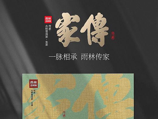雨林传家 普洱茶 砖茶