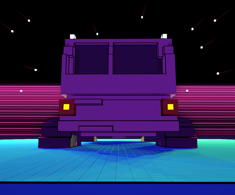 3D pixel vaperwave car/3d像素车/蒸汽波（图ZMTQxNTc0Mzg4） - 其他三维 - 站酷设计师阿鲁nichozhang原创素材 - 站酷ZCOOL