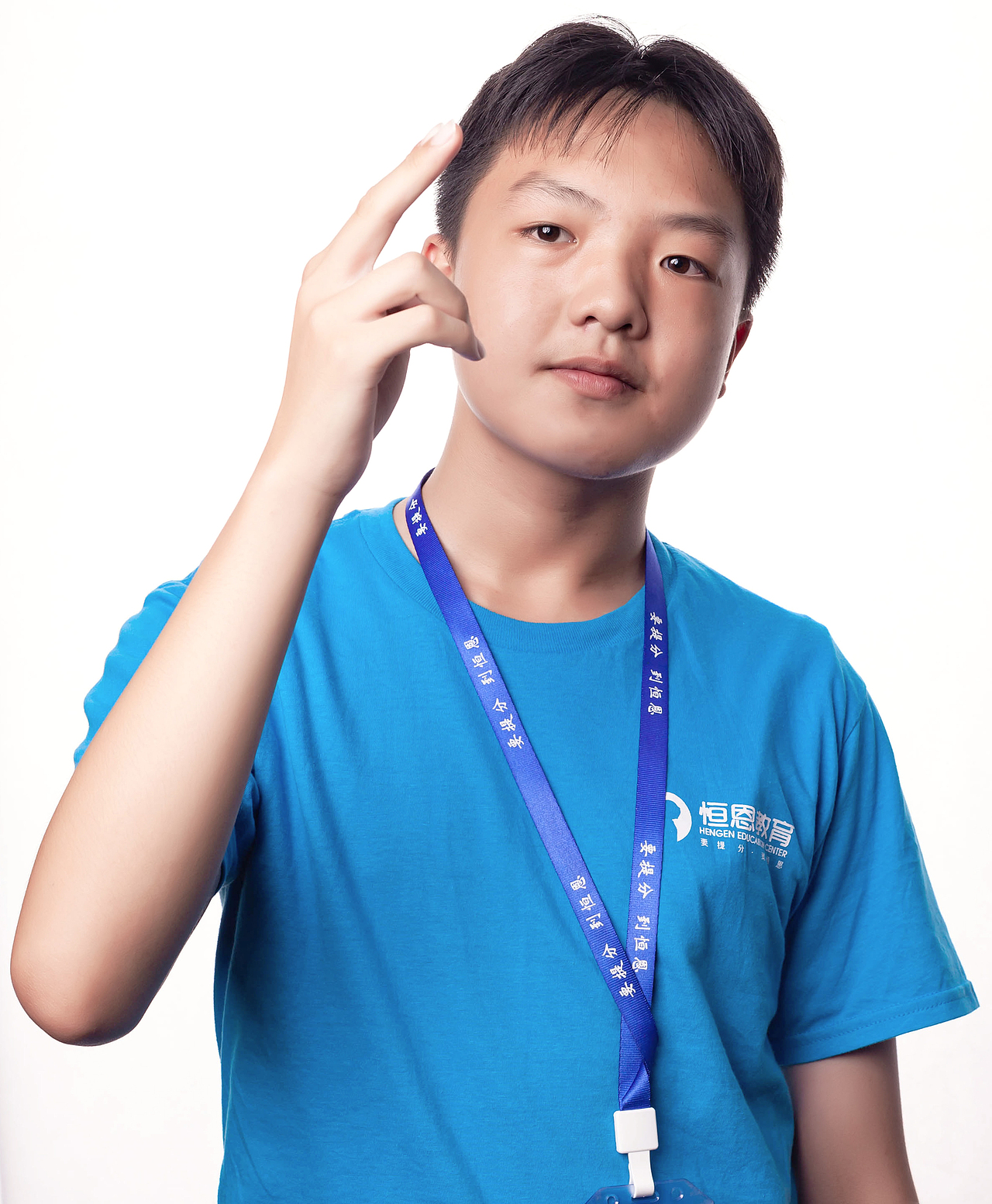 夏令营青少年形象照摄影