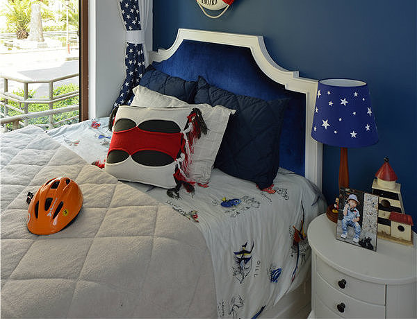 90平现代美式风格家居装修效果图