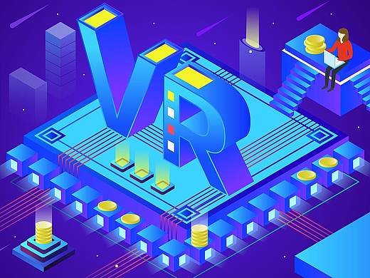 2.5D插画习作-VR虚拟（个人主页-ZMzMxMzA0NDA=） - 创作习作 - 站酷设计师zhangabc原创素材 - 站酷ZCOOL