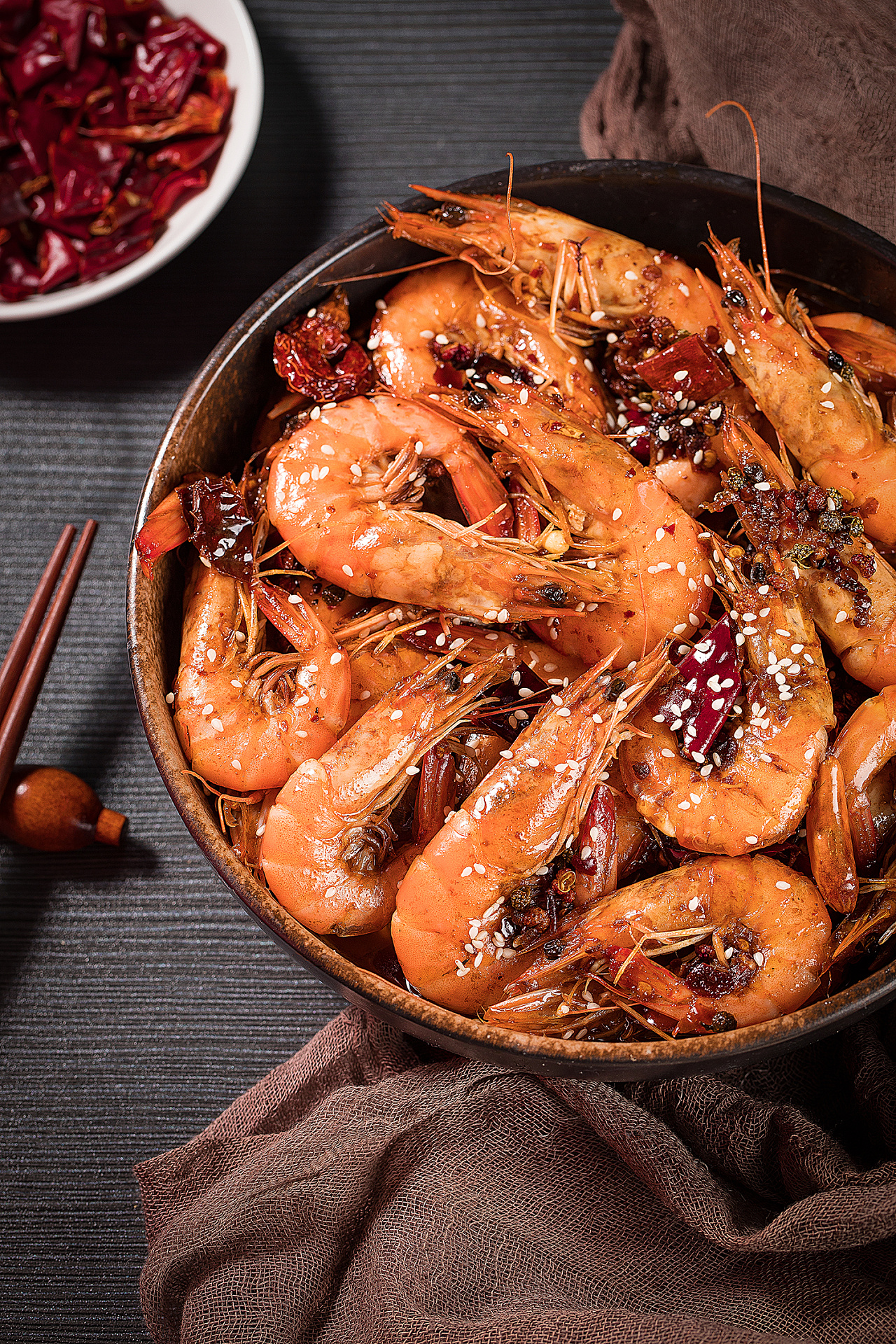 辣尚海鲜 鸭货美食拍摄