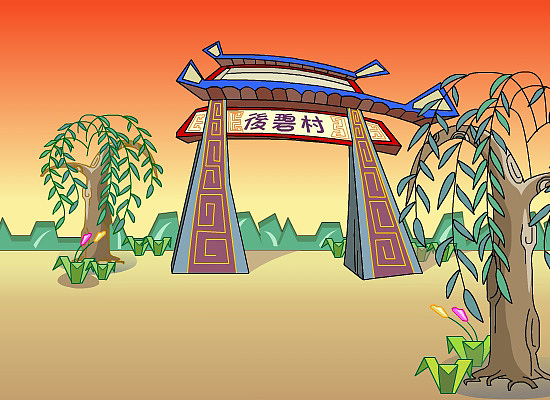 flash 童谣背景-鼠绘