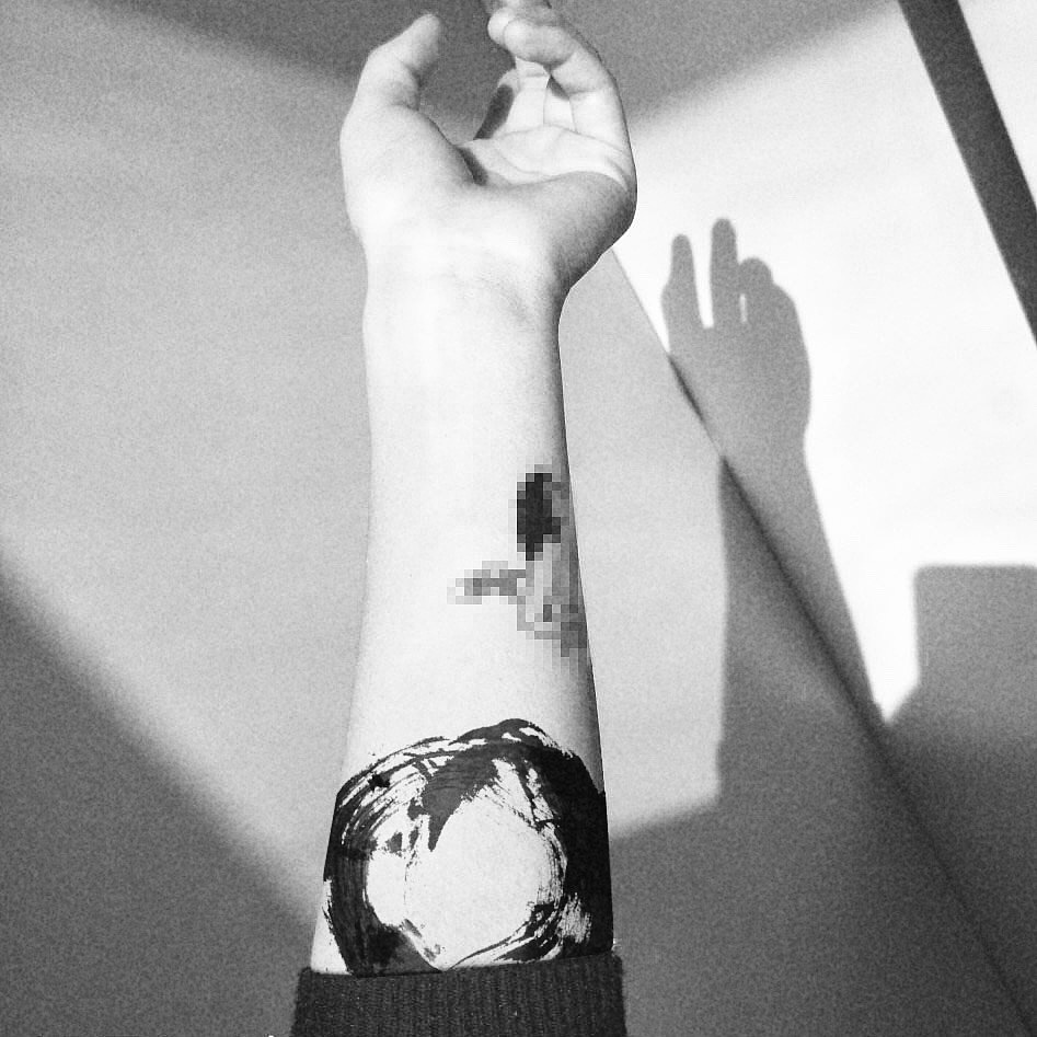 李纹肆纹身设计图