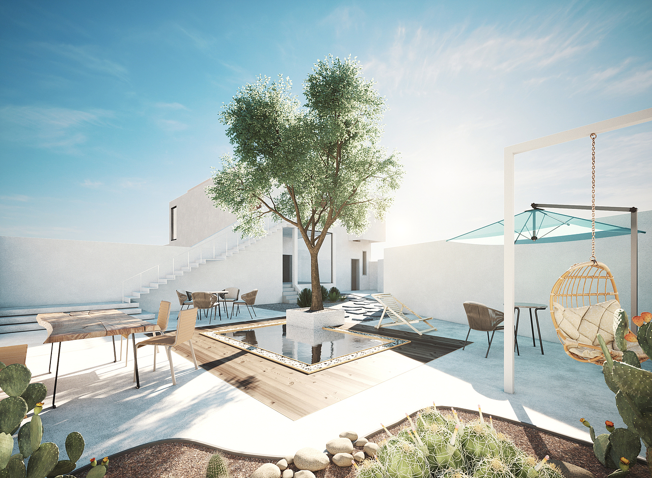 19-20年个人作品效果图小集（室外）（图ZMjQ1MDI0MjQ4） - 建筑设计 - 站酷设计师Aesthelic原创素材 - 站酷ZCOOL