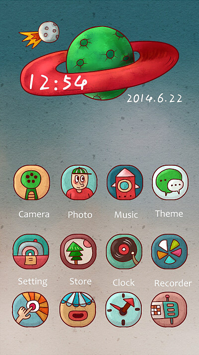 星际冒险（图ZMTYzNjc5NDg=） - APP界面 - 站酷设计师cotton原创素材 - 站酷ZCOOL