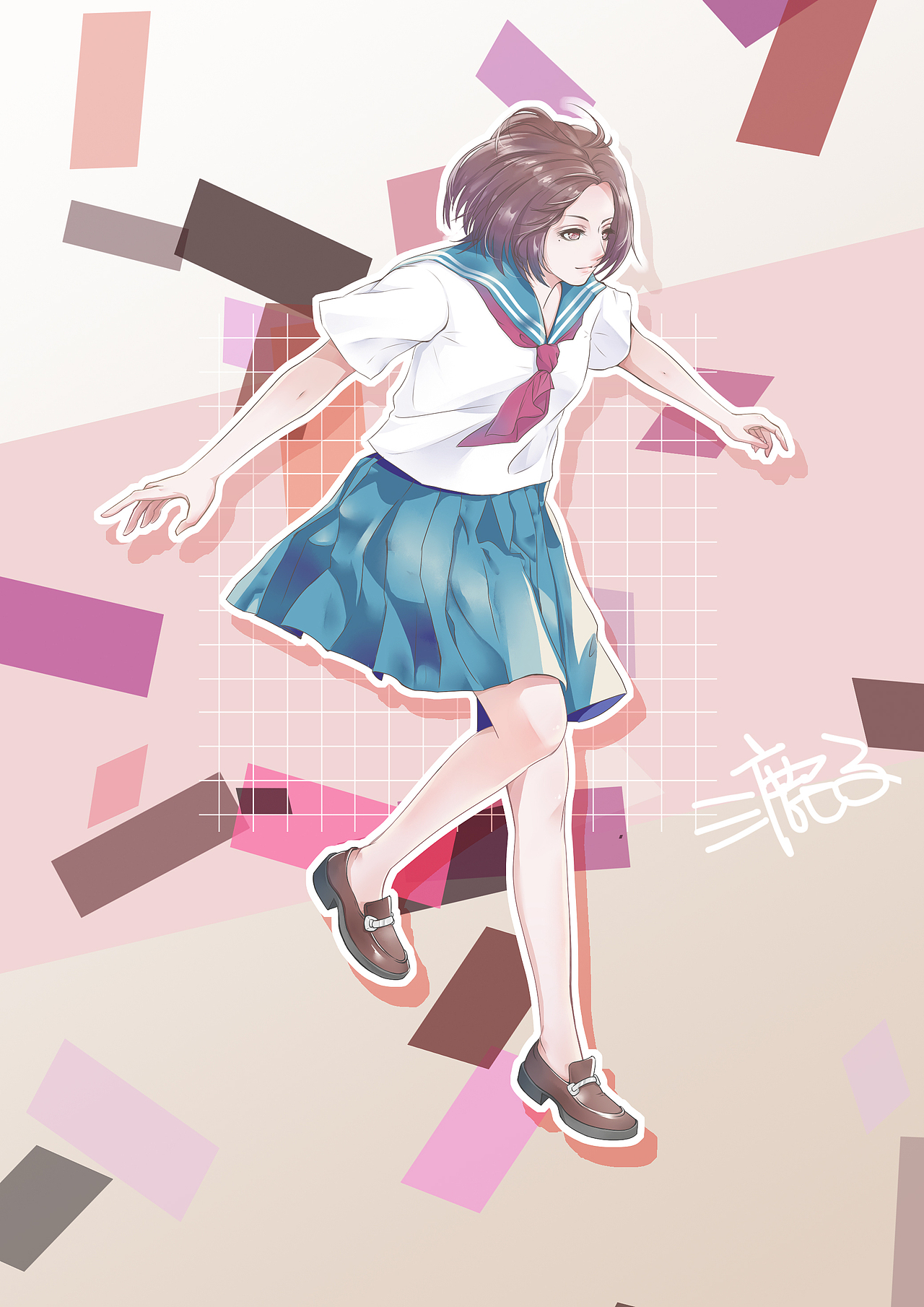 2017年三鹿子的插画合集