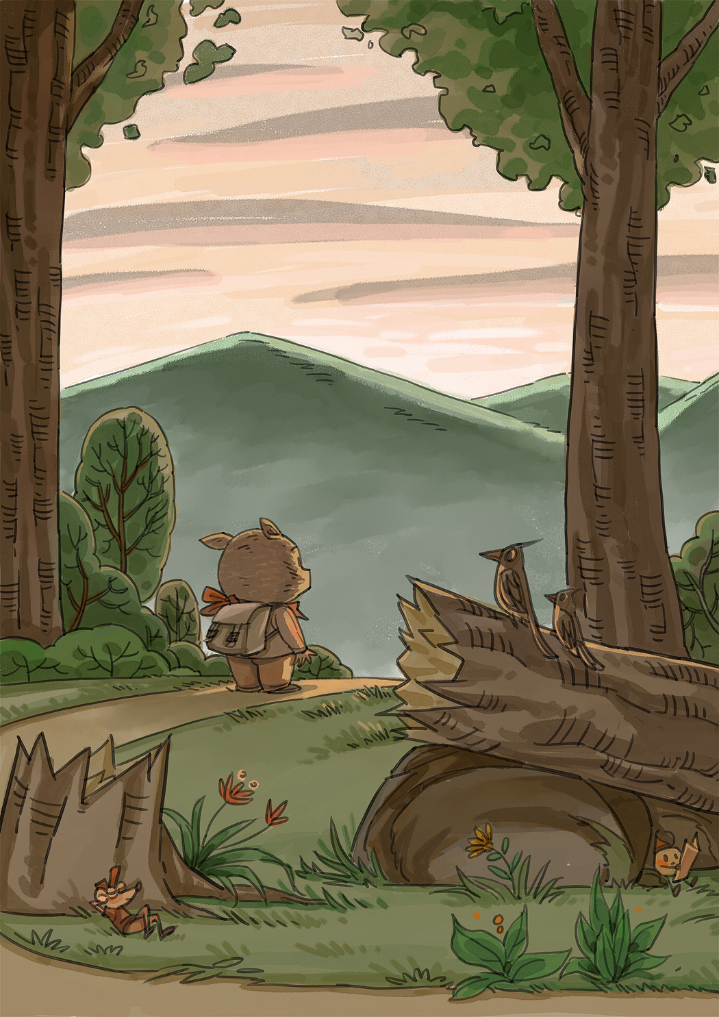 小猪本本的旅行