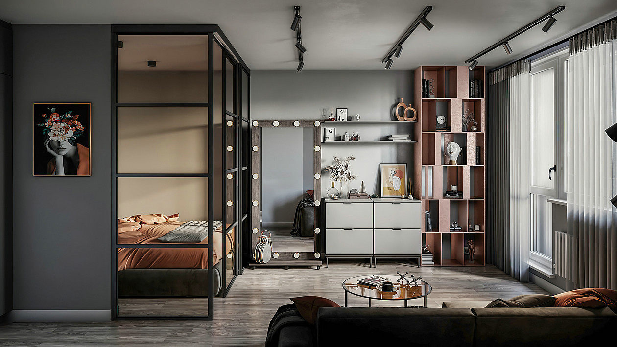 色彩丰富的工业风-优雅的艺术境界