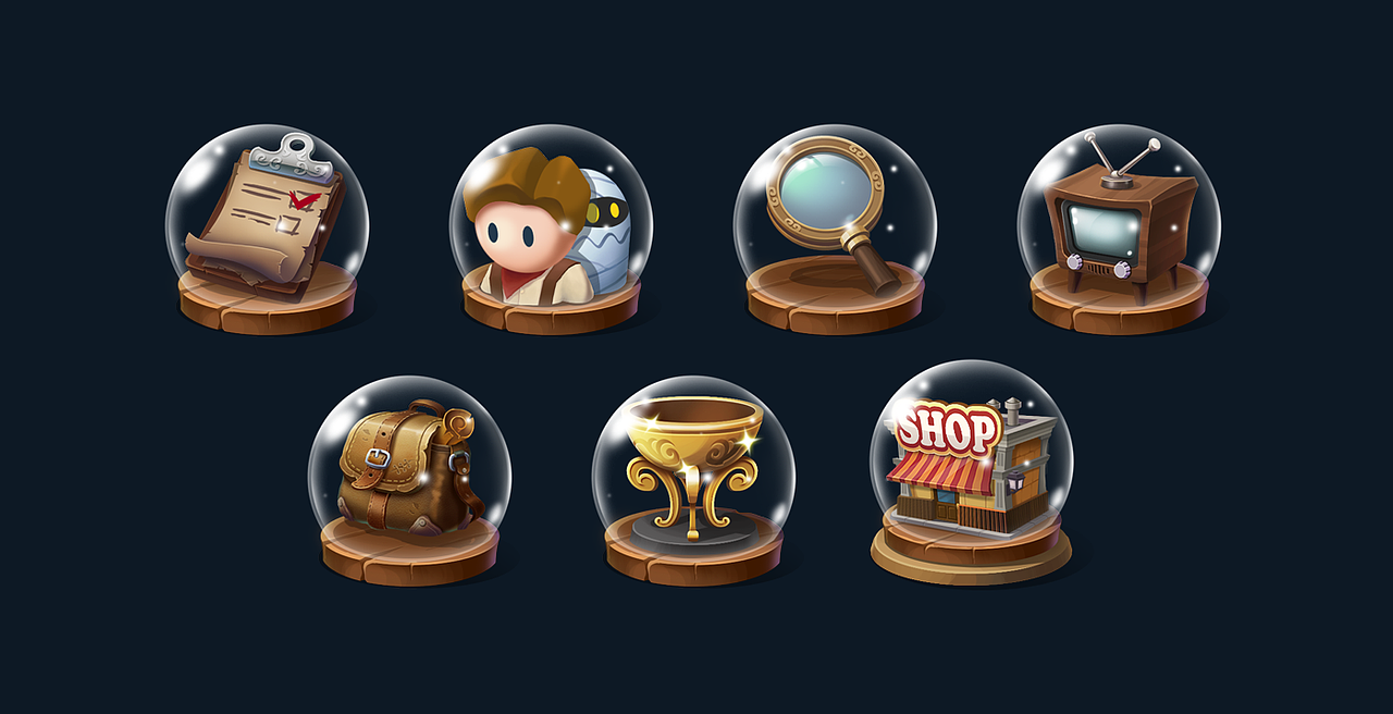 个人游戏美术手绘/设计作品集