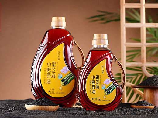 郑州电商拍摄 -- 黑芝麻小磨香油