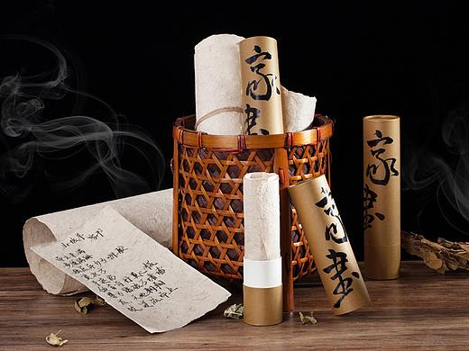 一款纳西族传统手工纸（东巴纸）包装方案