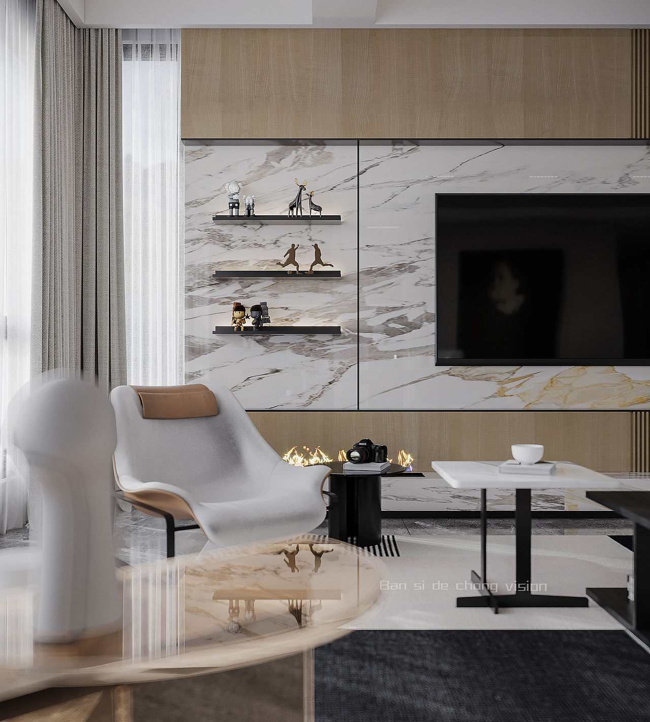 客餐厅（图ZMjk0Mjc2OTMy） - 家装设计 - 站酷设计师半死的虫原创素材 - 站酷ZCOOL