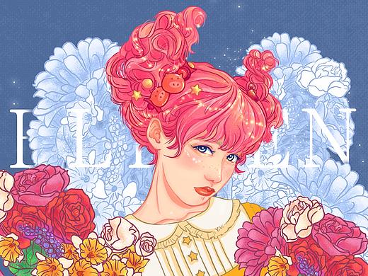 2019捧花少女
