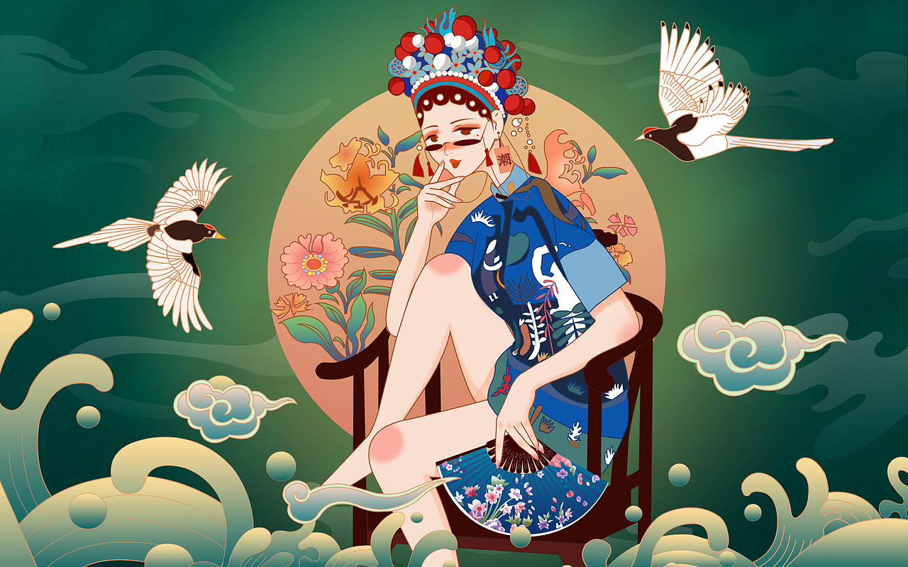 《国潮插画-人物》