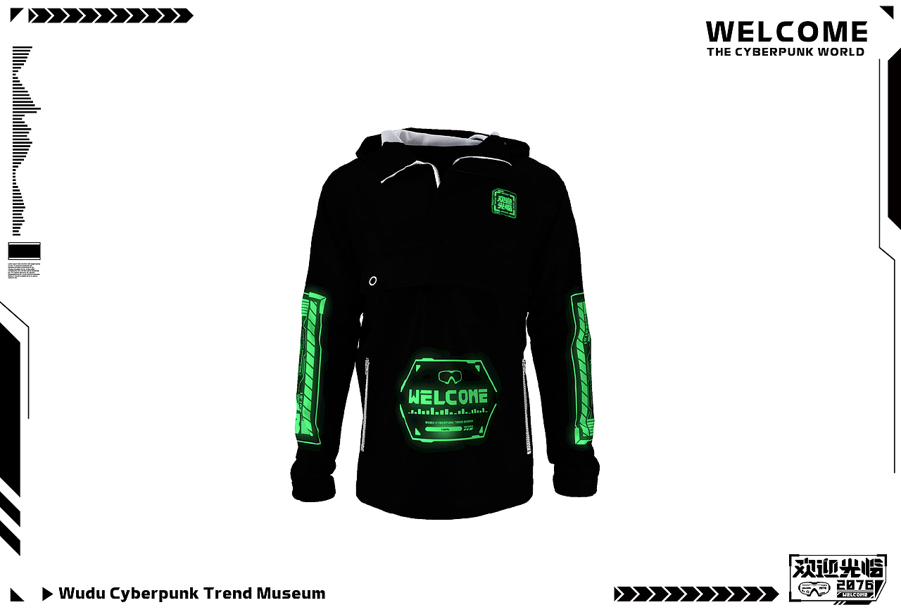WELCOME2076 | 洪崖洞赛博朋克潮流馆(图ZMjQ5MTY1NzY4) - 品牌 - 站酷设计师V14TEAM原创素材 - 站酷ZCOOL