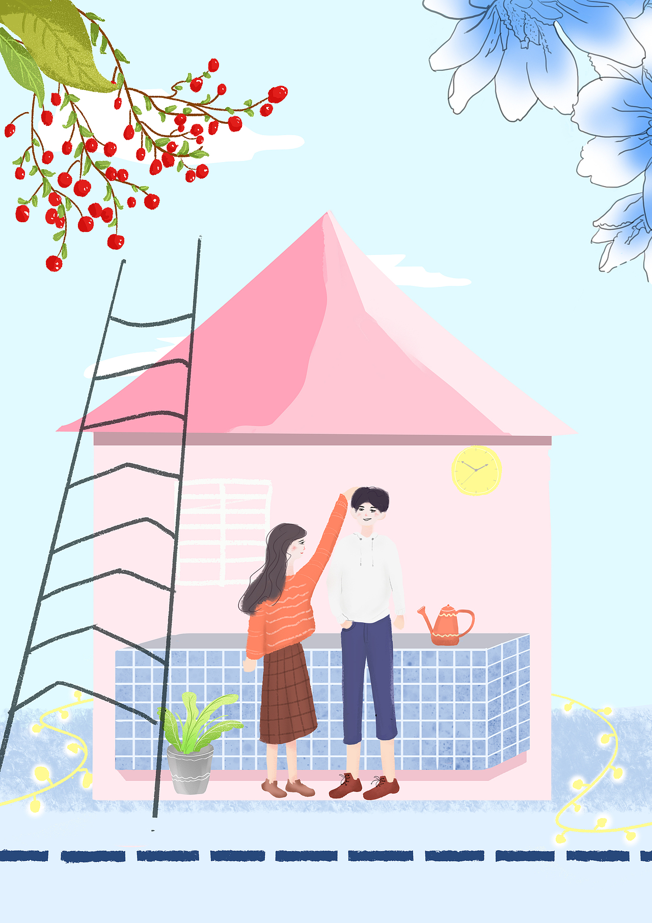 清新插图（图ZMTgxNTQ4MjM2） - 艺术插画 - 站酷设计师orange_大橙子原创素材 - 站酷ZCOOL