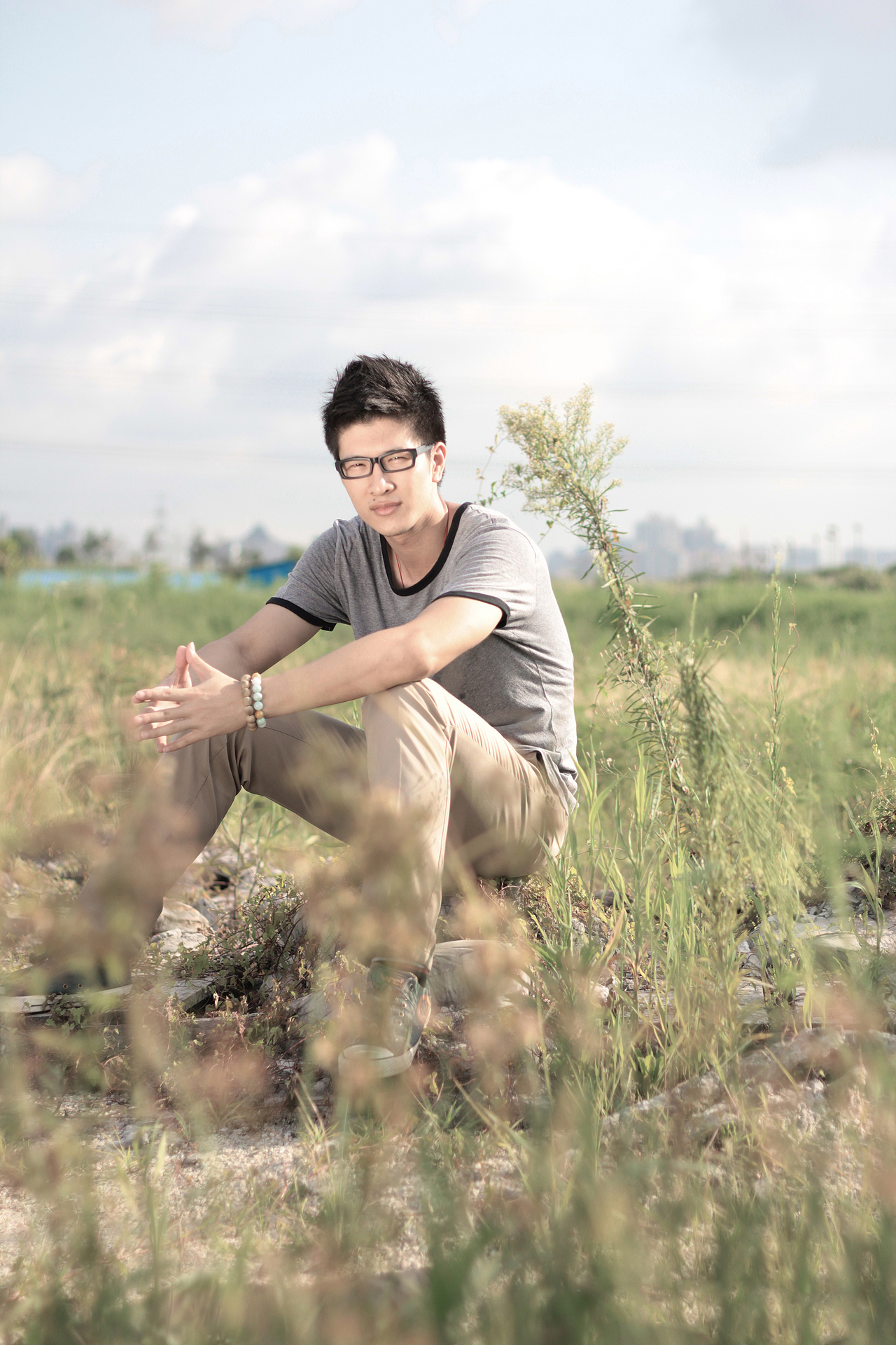 早期老法师风格男性摄影