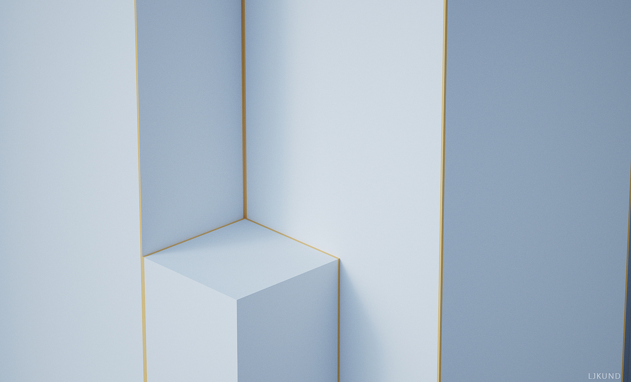 自制3d渲染氛围图160张免费下载可做壁纸ppt背景