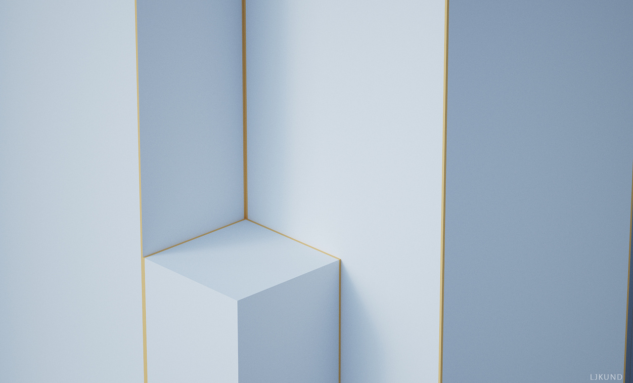 自制3d渲染氛围图160张免费下载可做壁纸ppt背景