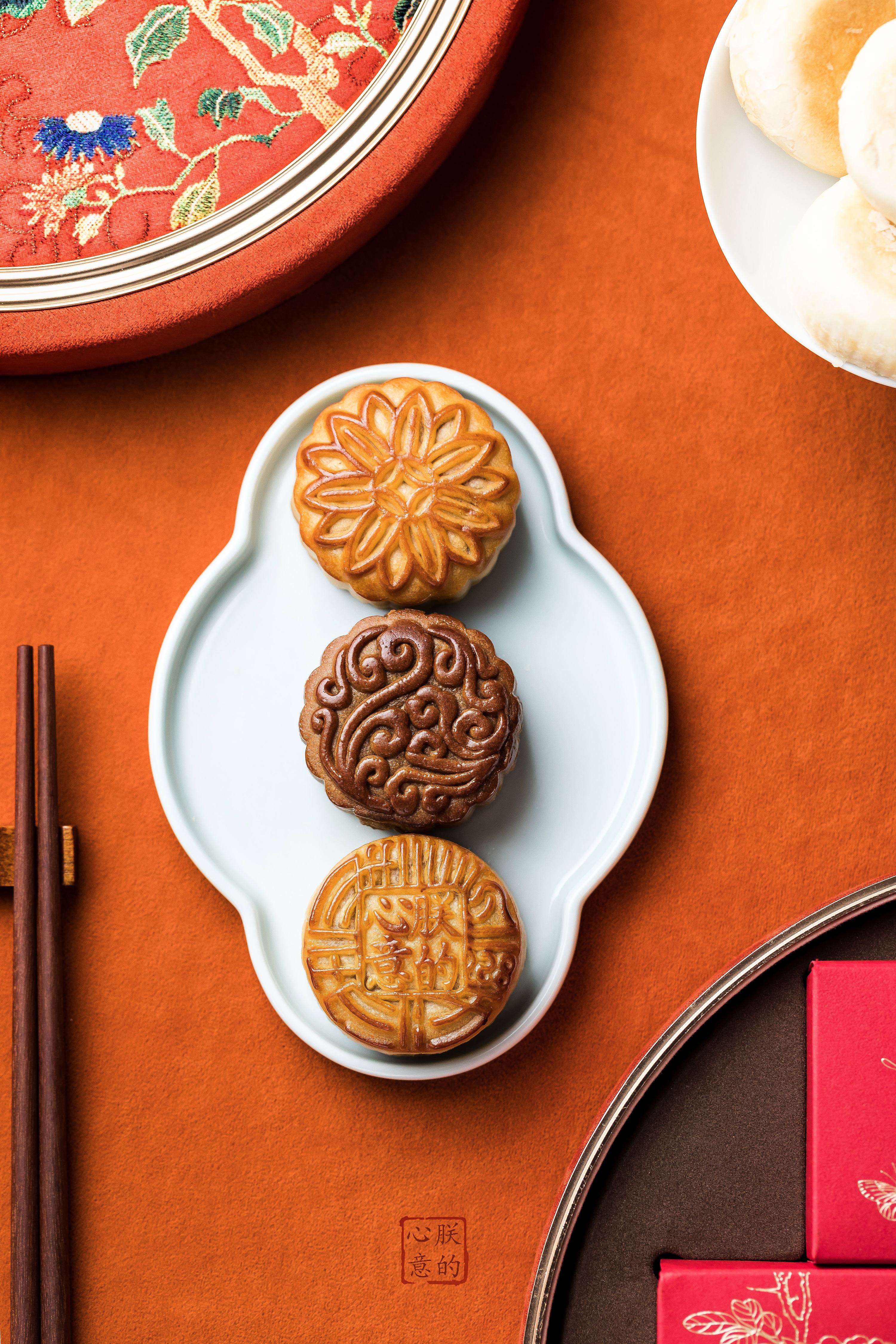 故宫月饼礼盒拍摄