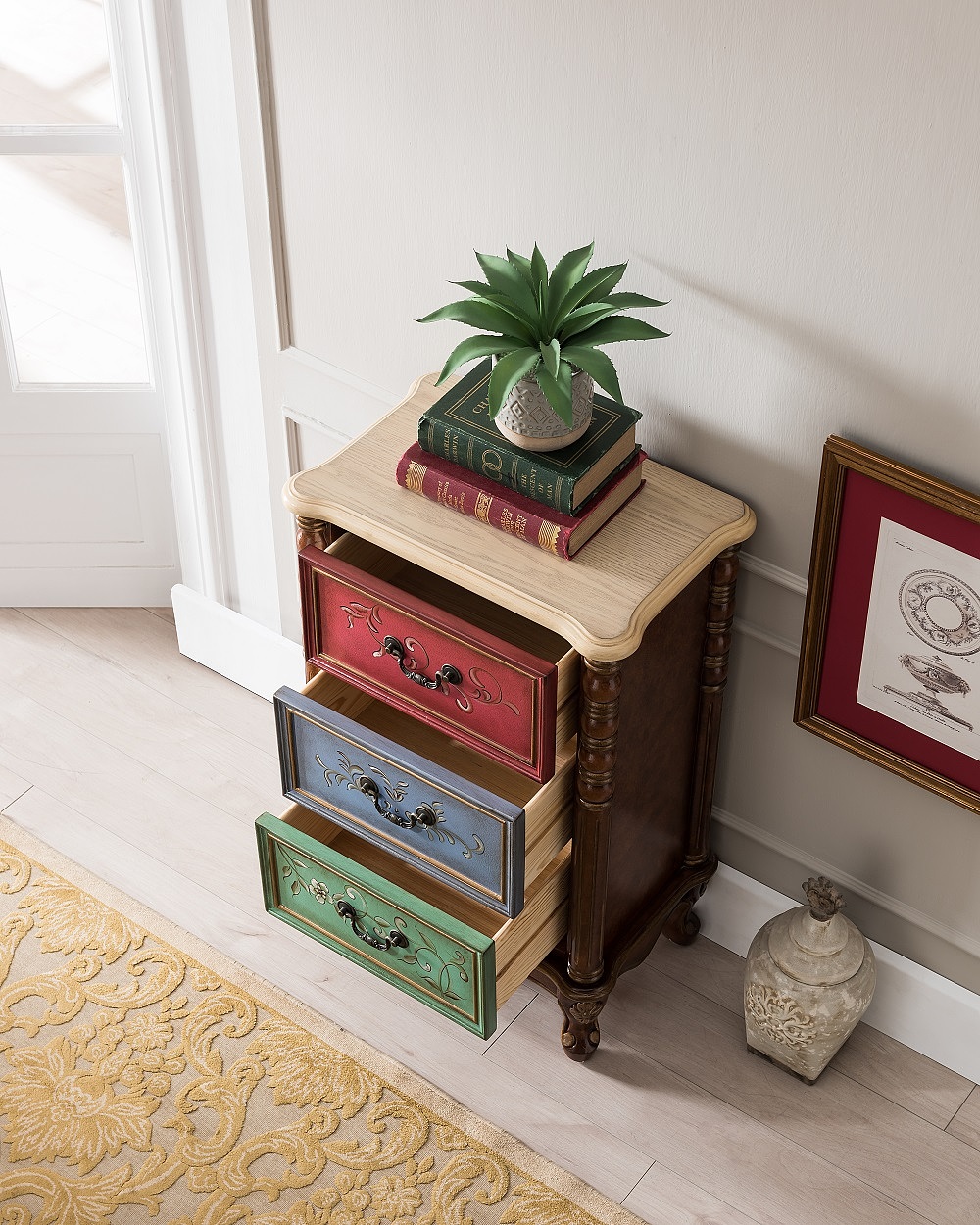 美式乡村彩绘家居