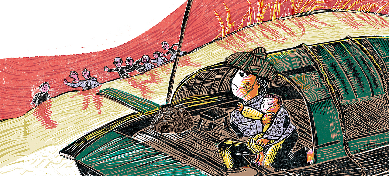 叶圣陶经典故事-《稻草人》绘本创作（图ZMjY3MzAwNDgw） - 儿童插画 - 站酷设计师GuangyuZZ原创素材 - 站酷ZCOOL