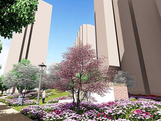 芙落园小区景观设计