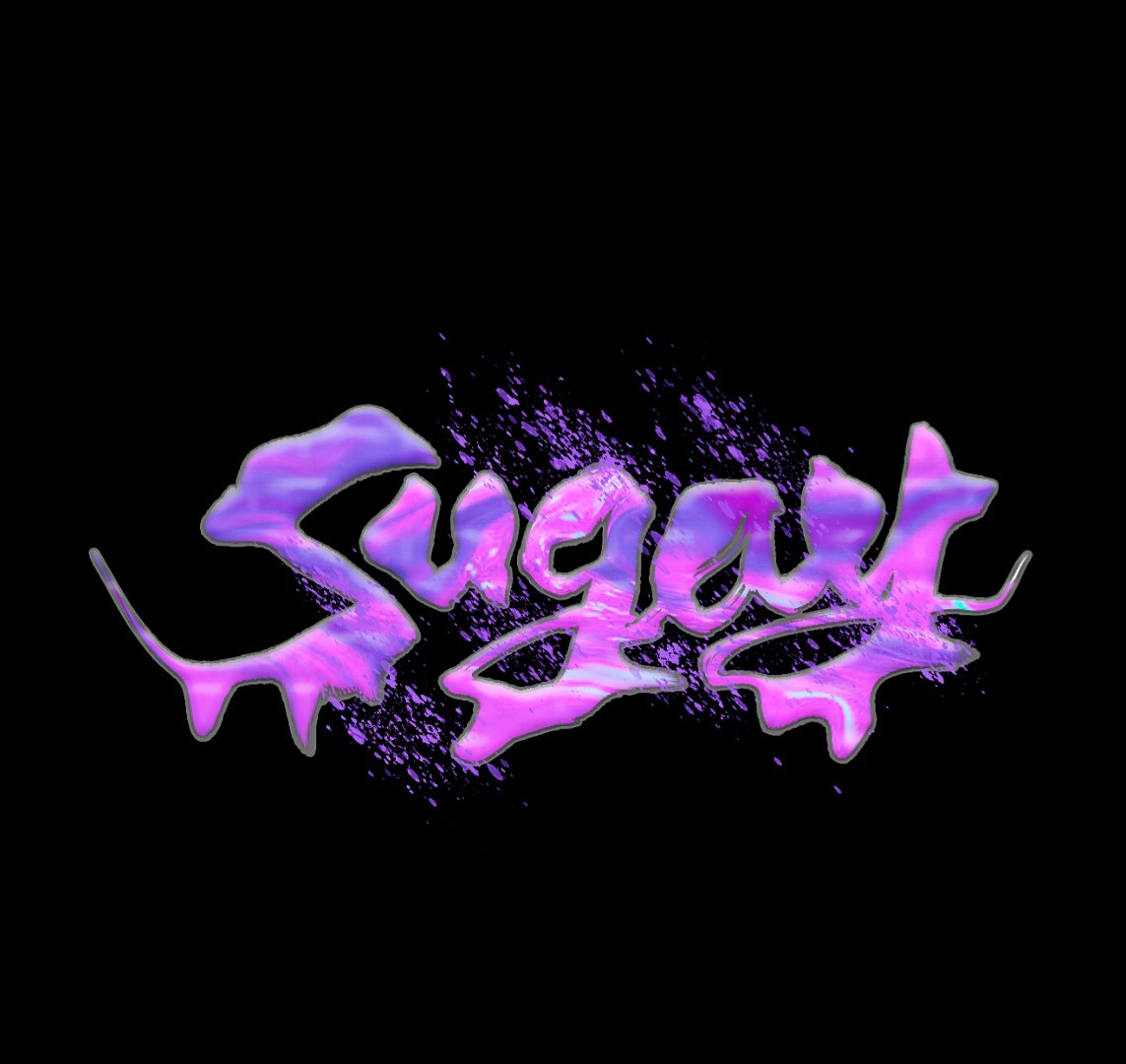 一组英文字体设计