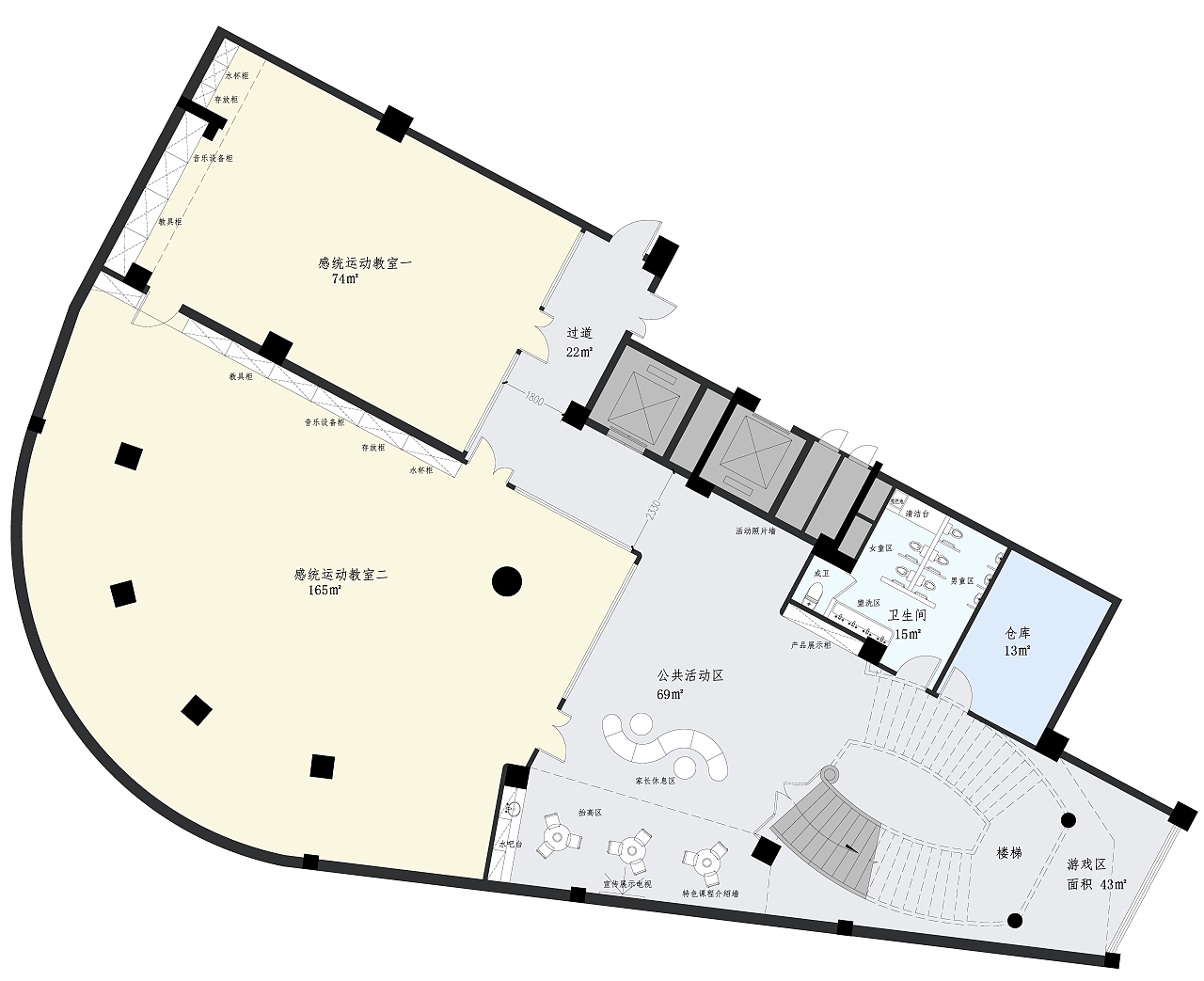 gacedesign丨蒙台梭利儿童之家丨哈顿国际幼儿公学