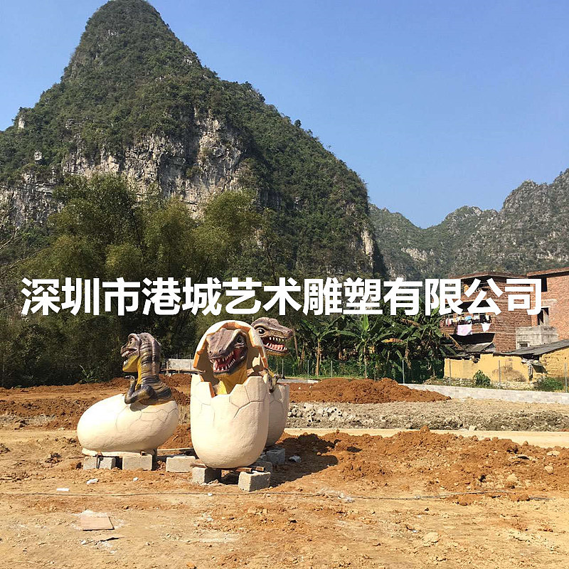 玻璃钢仿真恐龙蛋壳雕塑幼儿园商场售楼处游乐园装饰品（图ZMjc3NjA0Mjk2） - 雕塑 - 站酷设计师港城雕塑厂家原创素材 - 站酷ZCOOL