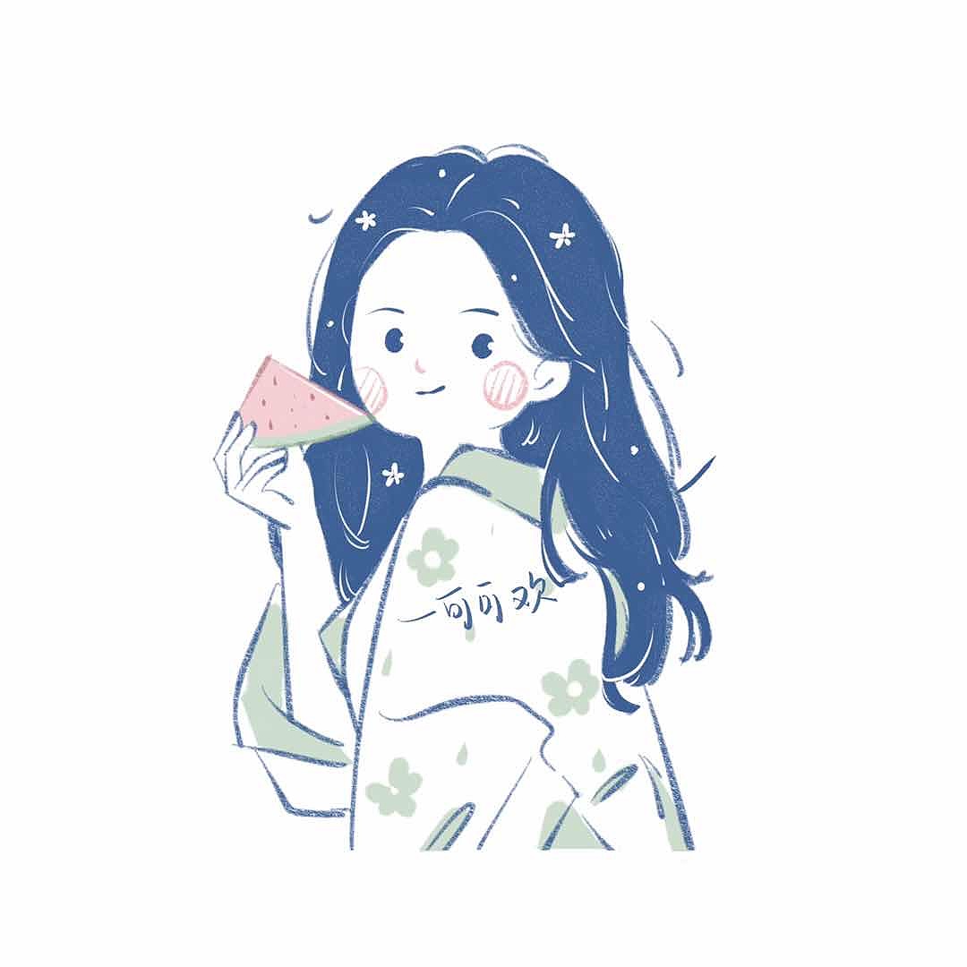 人物插画(可爱小清新)