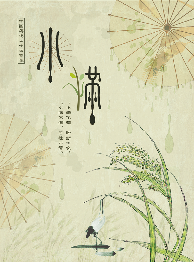 小满-节气海报