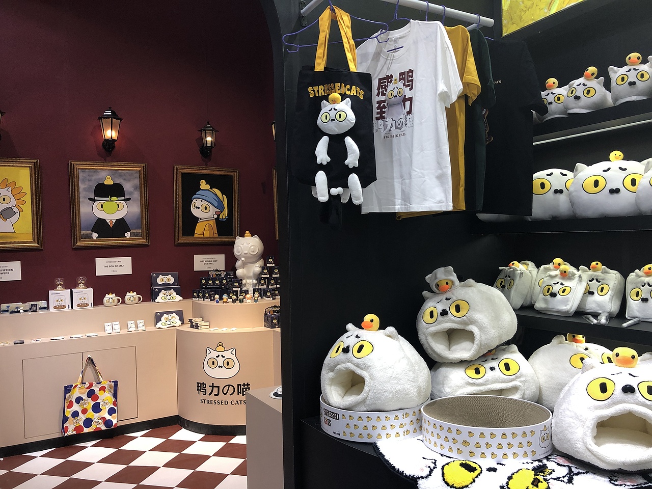 潮玩手办 |《鸭力の喵》世界名画 盲盒手办（图ZMjU1MzgwMTc2） - IP形象 - 站酷设计师吃猫猫不吐猫猫皮原创素材 - 站酷ZCOOL