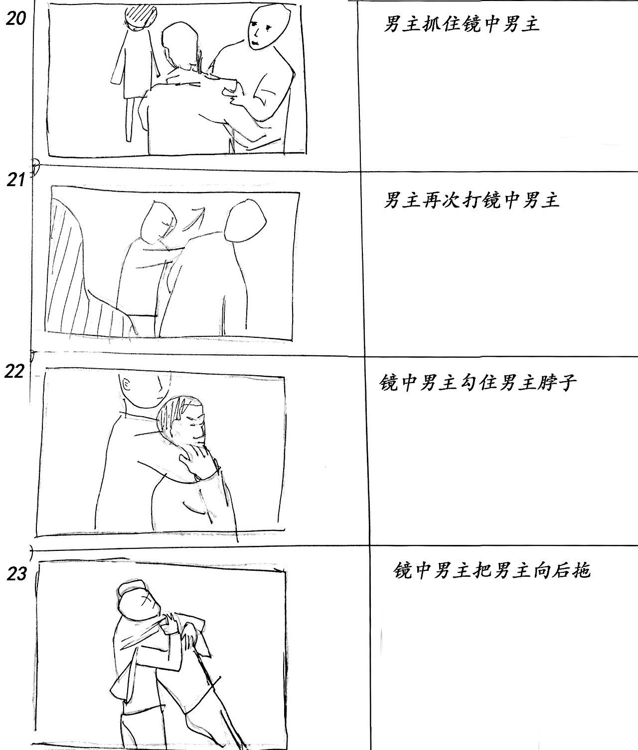 分镜头脚本联系