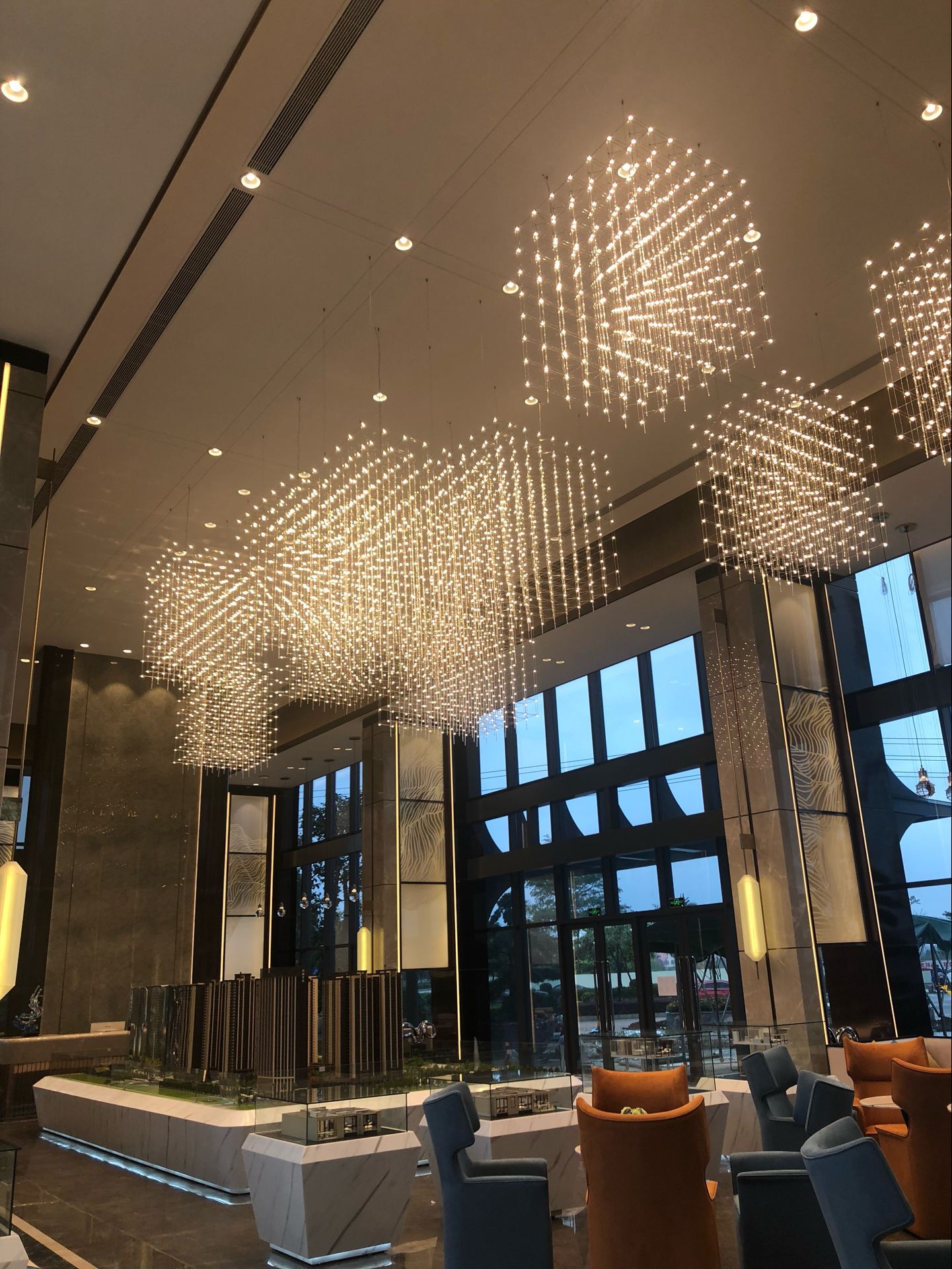 售楼部沙盘吊灯 铭星灯饰 厂家直销 专业定制