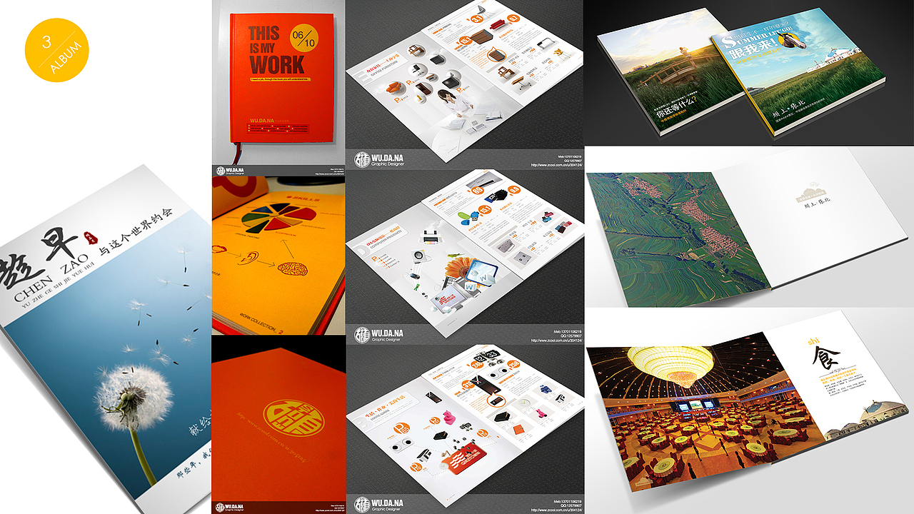 简历 2006-2014 个人作品集（图ZMTk5OTI4MDQ=） - 其他平面 - 站酷设计师吴大拿原创素材 - 站酷ZCOOL