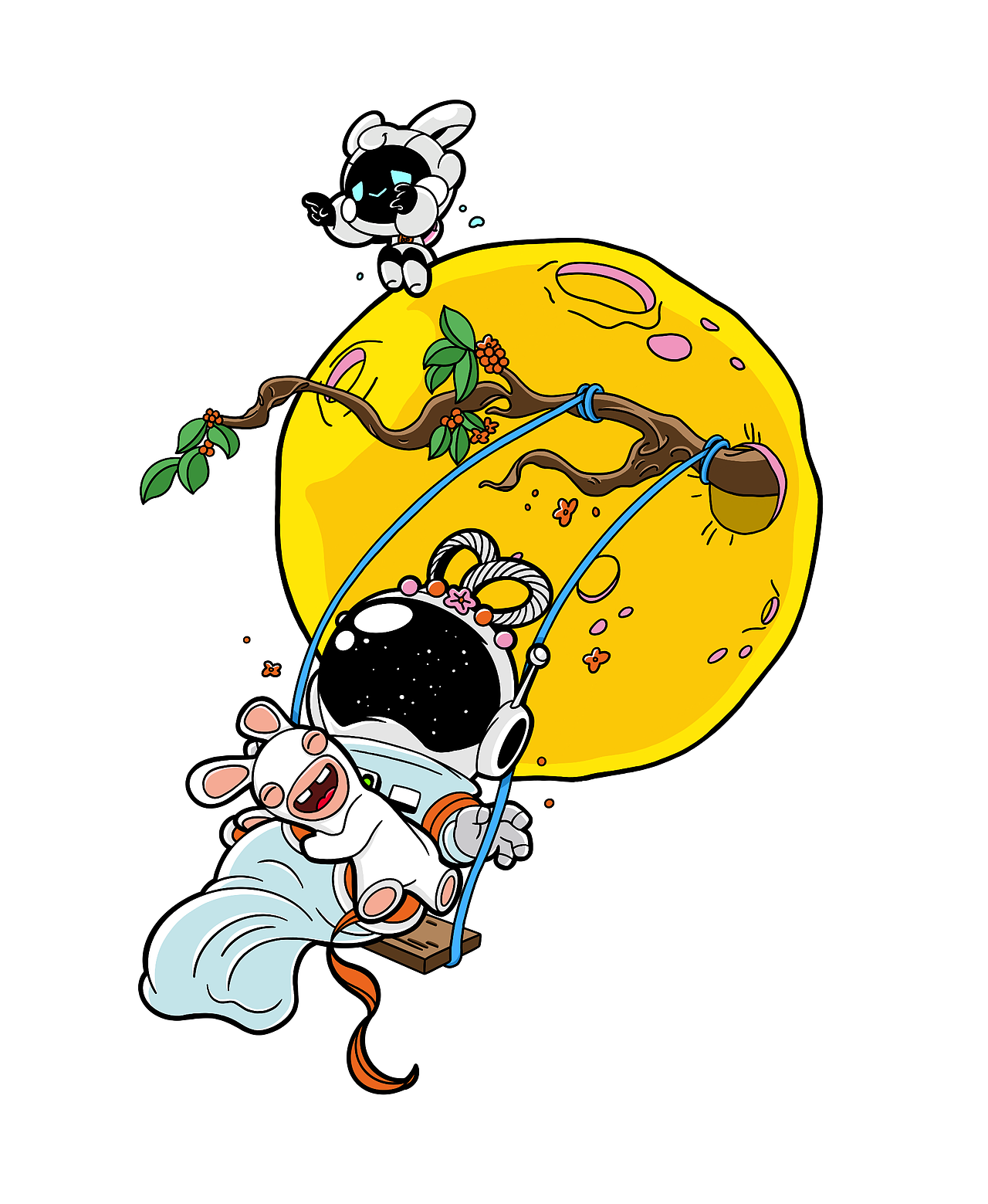 疯狂的兔子&宇航少年太空组图