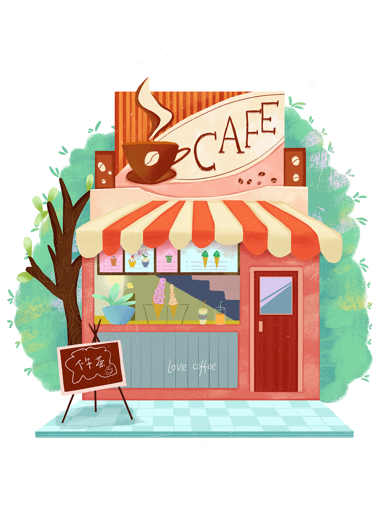 插画作品（图ZMjk1NDY2NDgw） - 商业插画 - 站酷设计师念清净原创素材 - 站酷ZCOOL