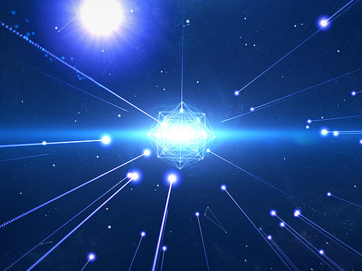 原创粒子汇聚企业片头